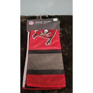 Tampa Bay Buccaneers NFL Jersey Scarf w/ Zip Pocket Little Earth Pro-FAN-ity New